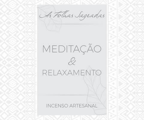 Incenso Meditação e Relaxamento