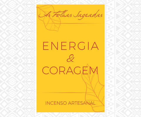 Incenso Energia e Coragem